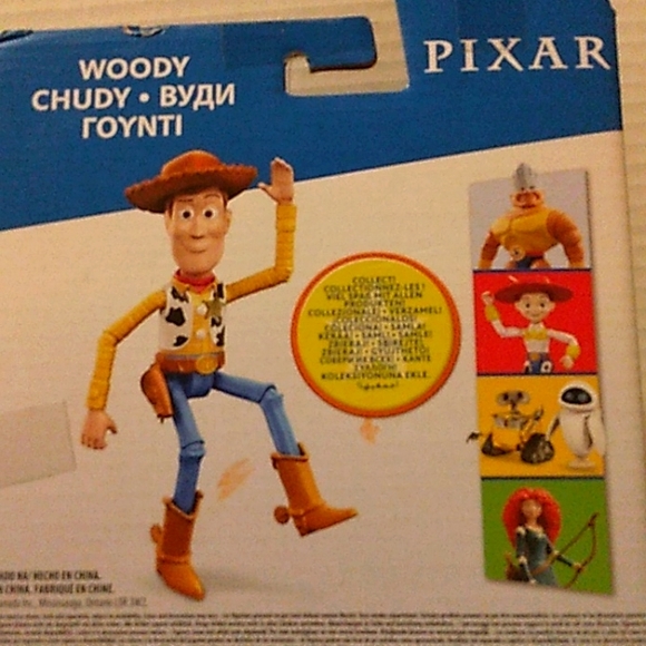NWT Disney Pixar Collectible Posable Woody Doll - Picture 5 of 7